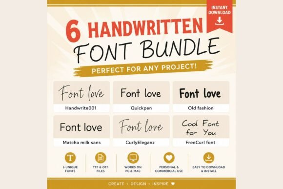 Download Handwritten Bundle - Premium Resources