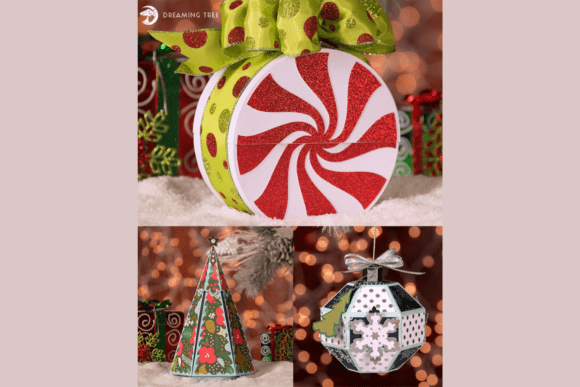 Download Merry and Bright Gift Boxes SVG Bundle - Bright Collection